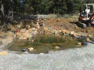 Création d'un bassin naturel à Brignoles