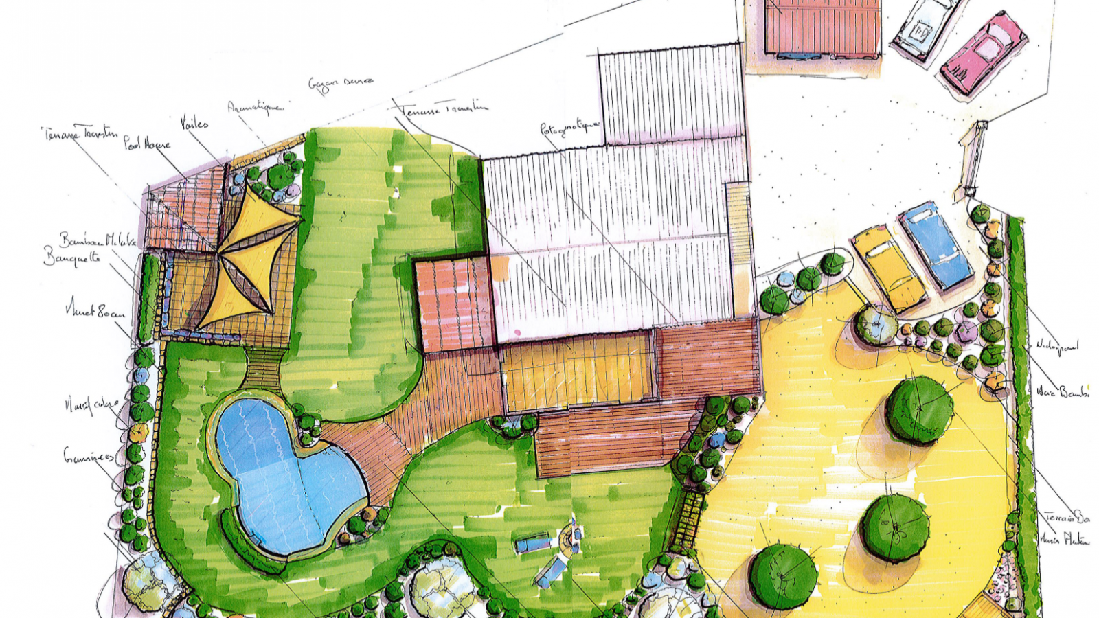 Bureau d'études : un paysagiste professionnel conçoit votre projet jardin